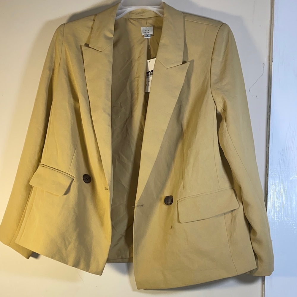 A New Day Tan Blazer - Picture 2 of 6